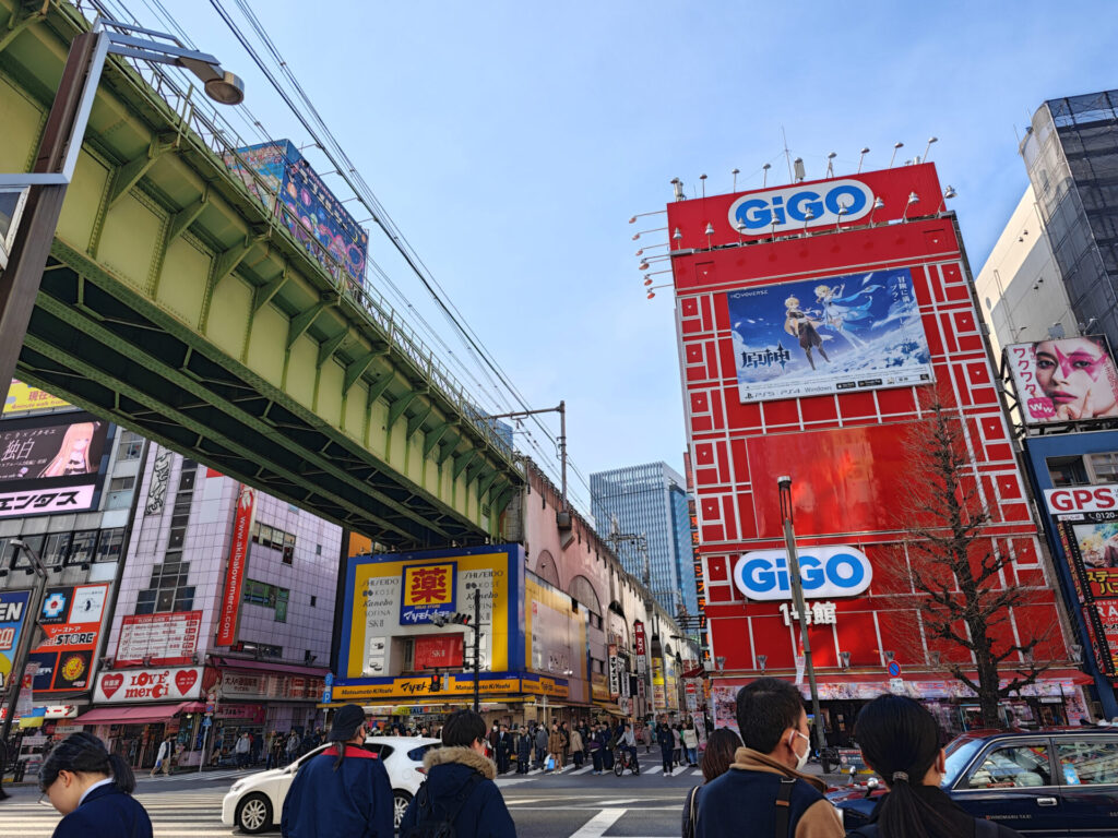 昼に撮影した風景写真